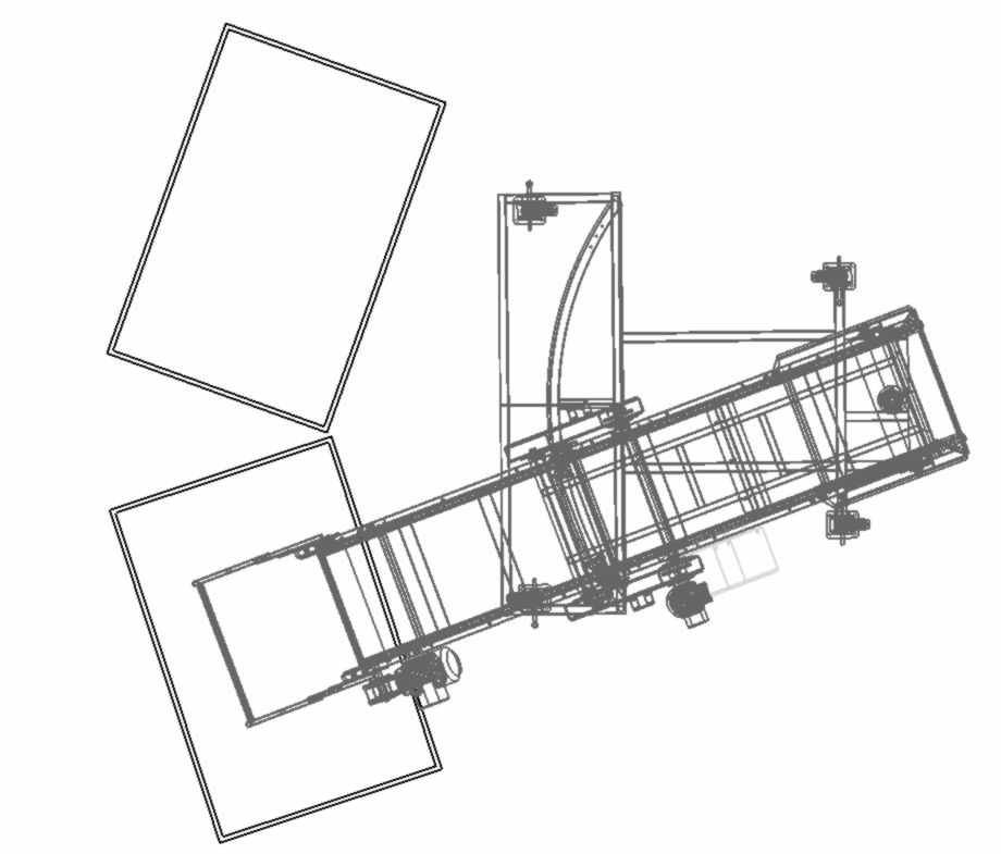 Ládatöltő ipari gép részlet
