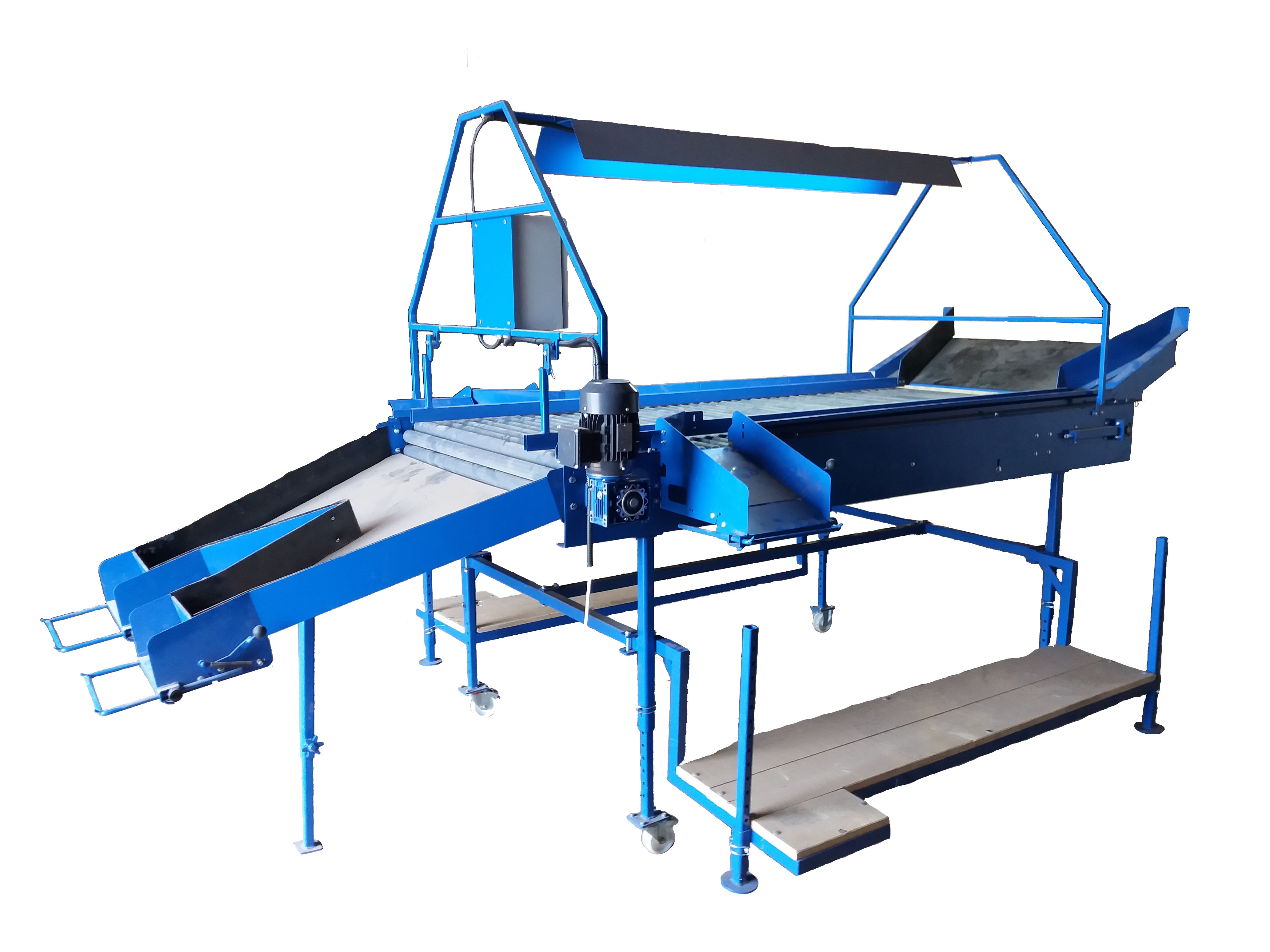 Ellenőrző asztal - opciók és zsákoló megoldások