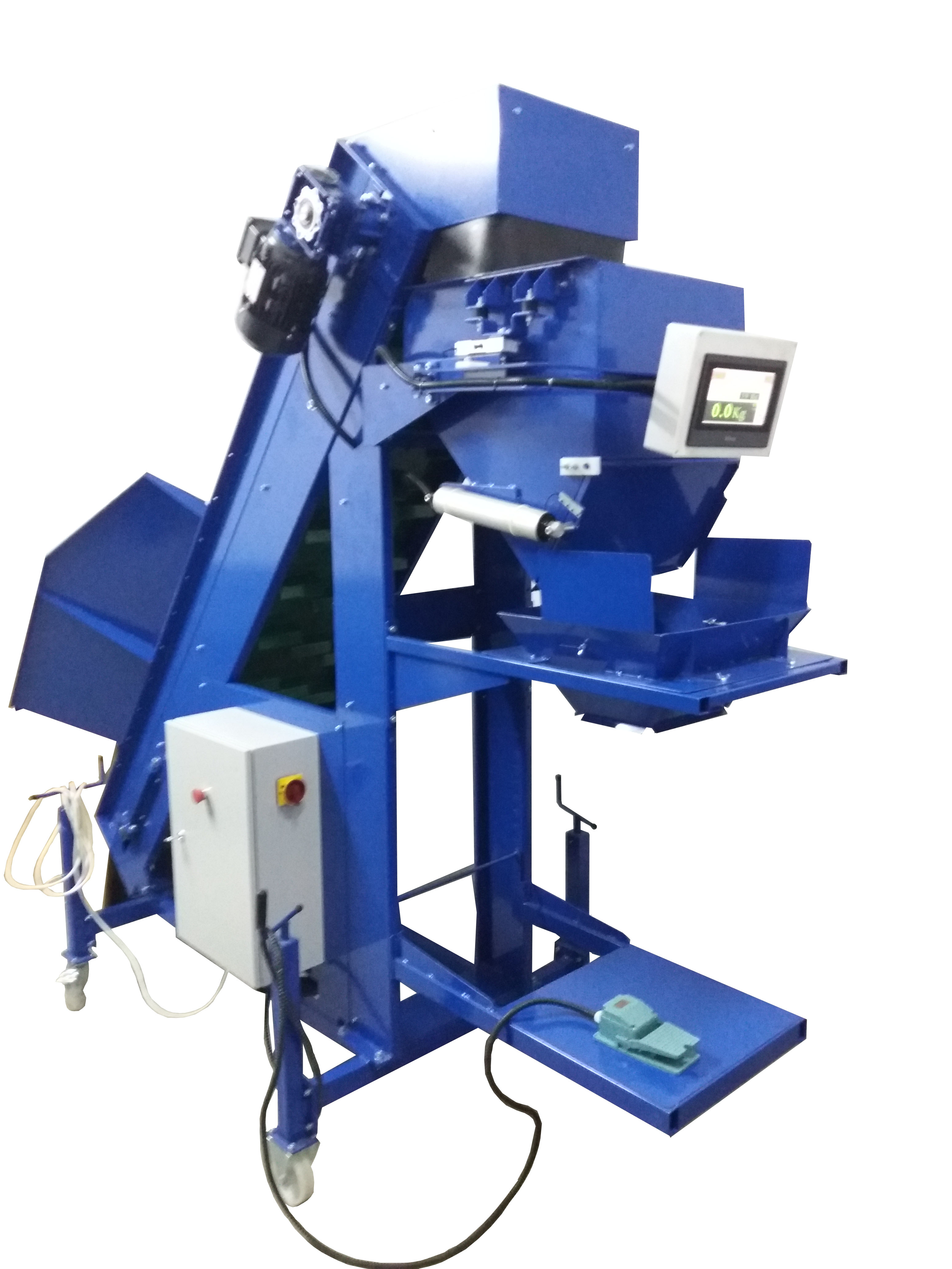 Mașină de cântărit saci